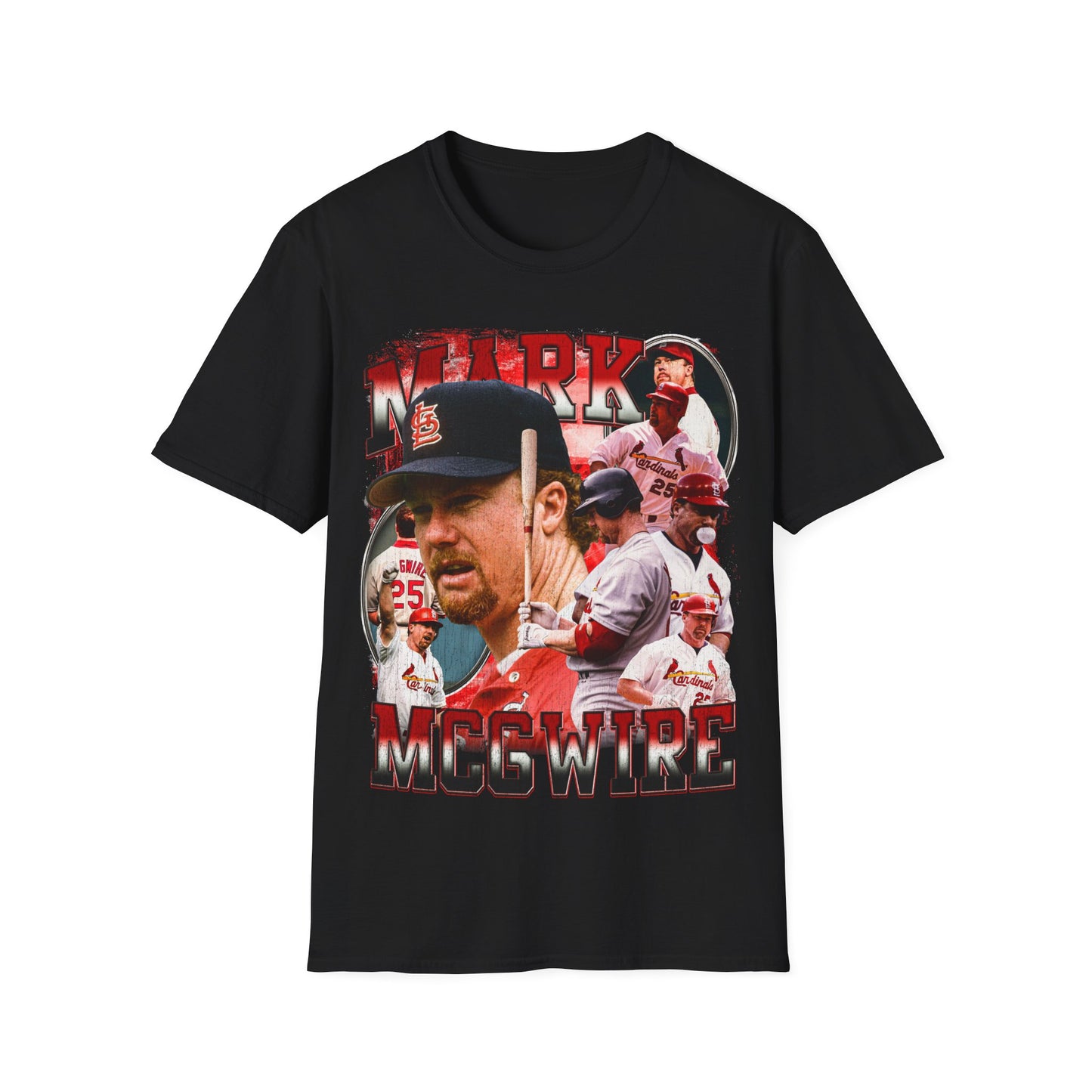 Vintage 90s Baseball Bootleg Style T-Shirt, MARK MCGWIRE Retro Baseball Shirt Unisex Graphic Tee