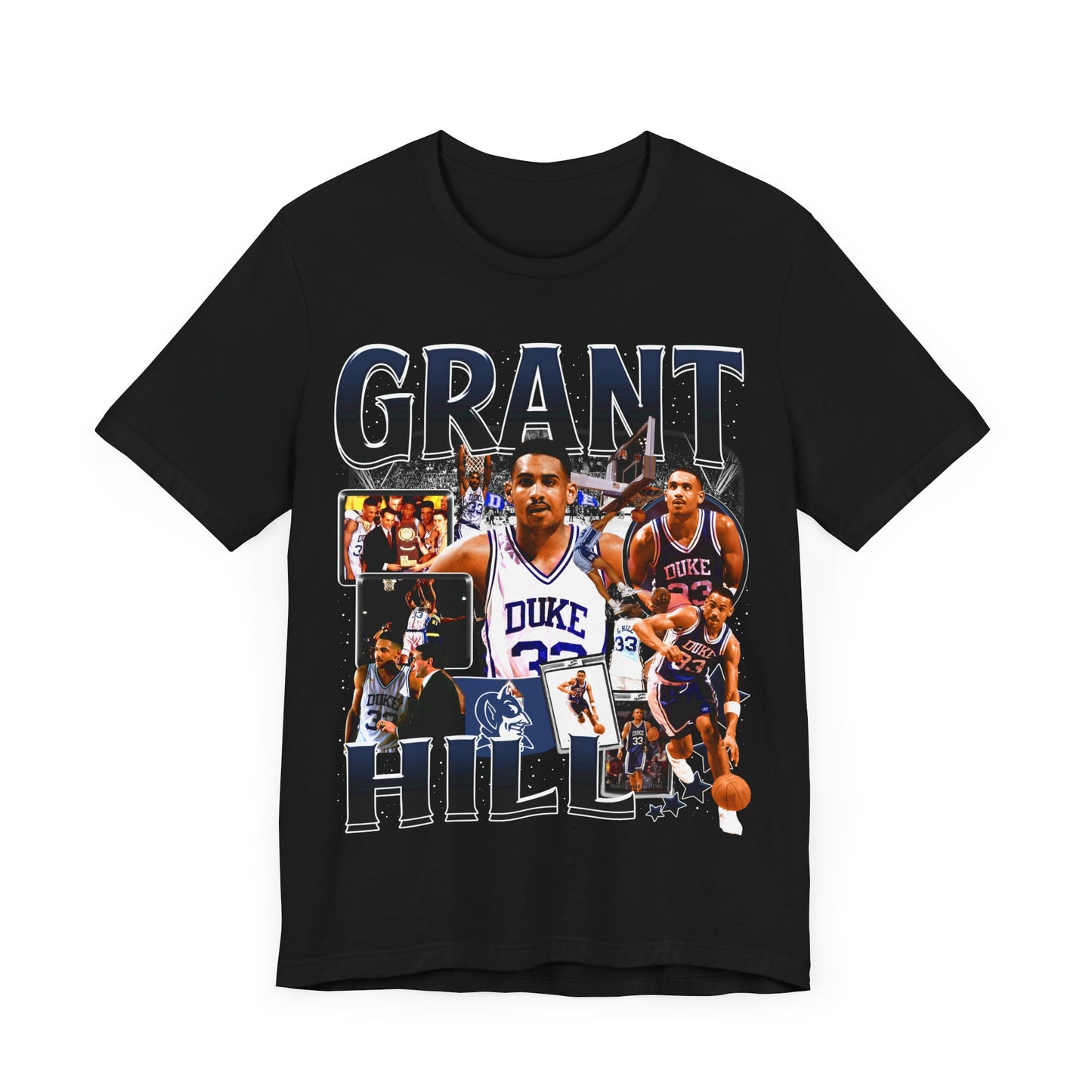 Vintage 90s Basketball Bootleg Style TShirt GRANT HILL Retro Unisex Graphic Tee