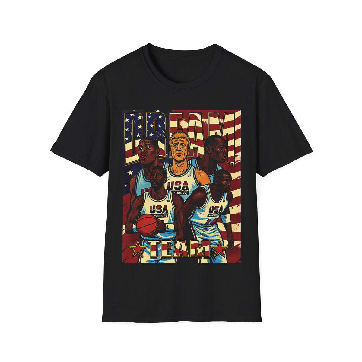 92 DREAM TEAM BASKETBALL LEGENDS Unisex Softstyle T-Shirt