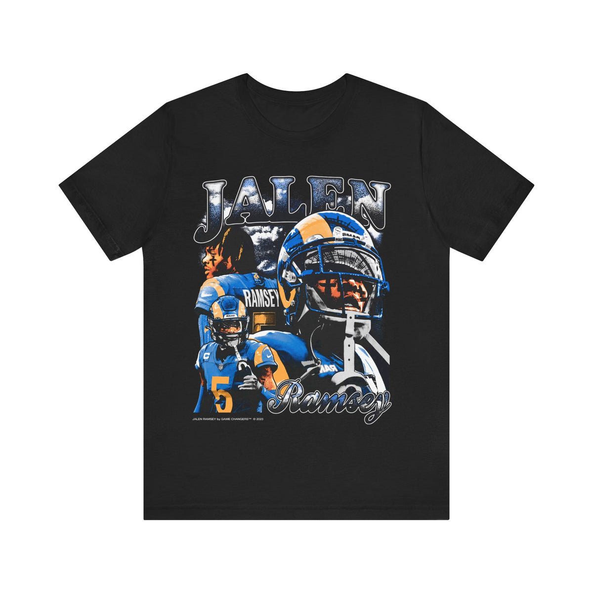 Vintage 90s Football Bootleg Style TShirt JALEN RAMSEY Unisex Graphic Tee Shirt
