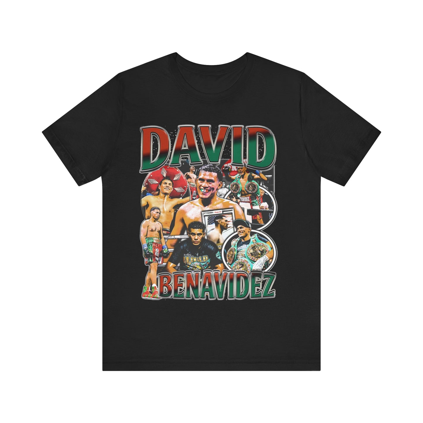 Vintage 90s Fighter Bootleg Style TShirt DAVID BENAVIDEZ Unisex Graphic Tee
