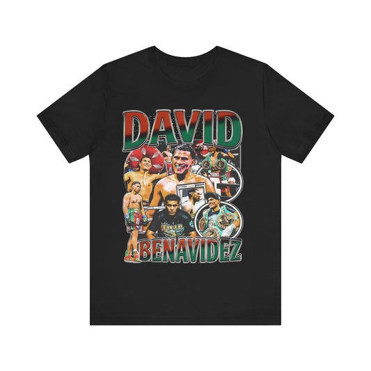 Vintage 90s Fighter Bootleg Style TShirt DAVID BENAVIDEZ Unisex Graphic Tee