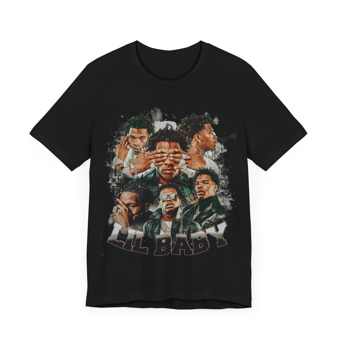 Vintage 90s Rap Bootleg Style T-Shirt LIL BABY 90s Unisex Graphic Tee Shirt