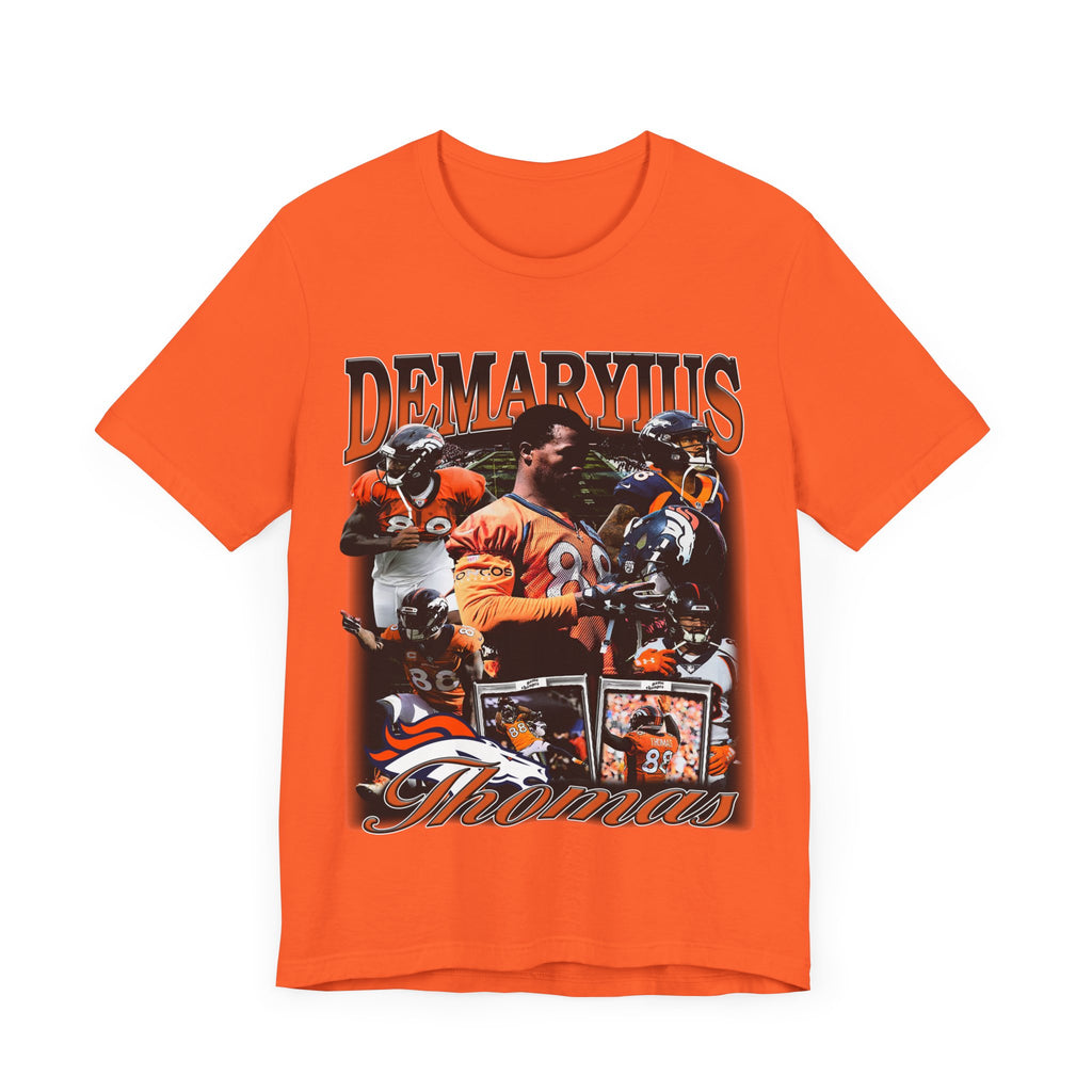 Vintage 90s Football Bootleg Style TShirt DEMARYIUS THOMAS Unisex Graphic Tee