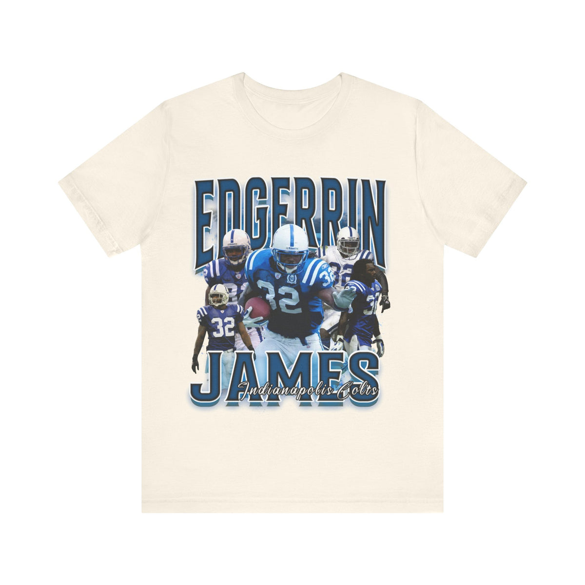 Vintage 90s Football Bootleg Style T-Shirt EDGERRIN JAMES 90s Unisex Graphic Tee