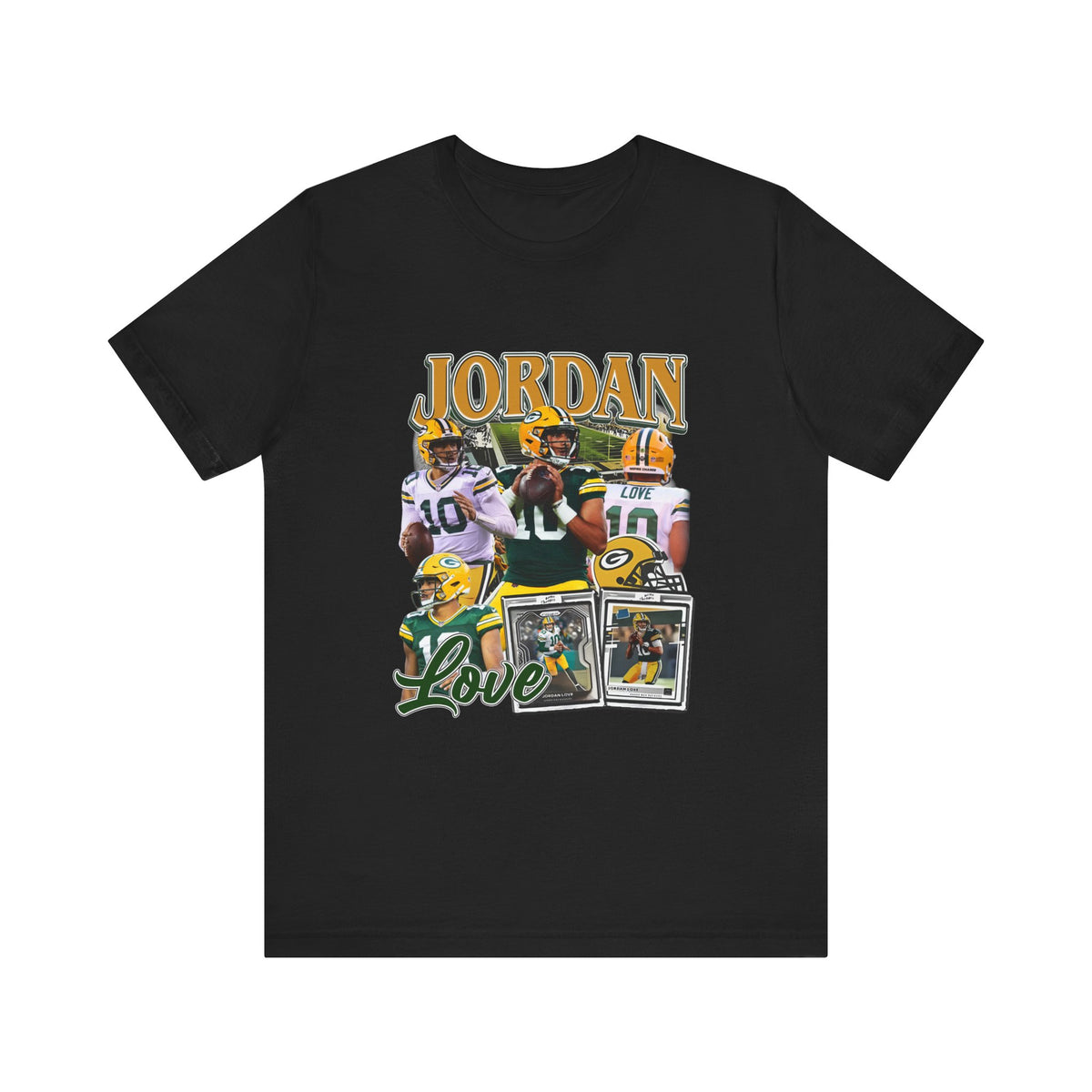 Vintage 90s Football Bootleg Style T-Shirt JORDAN LOVE Unisex Graphic Tee Shirt