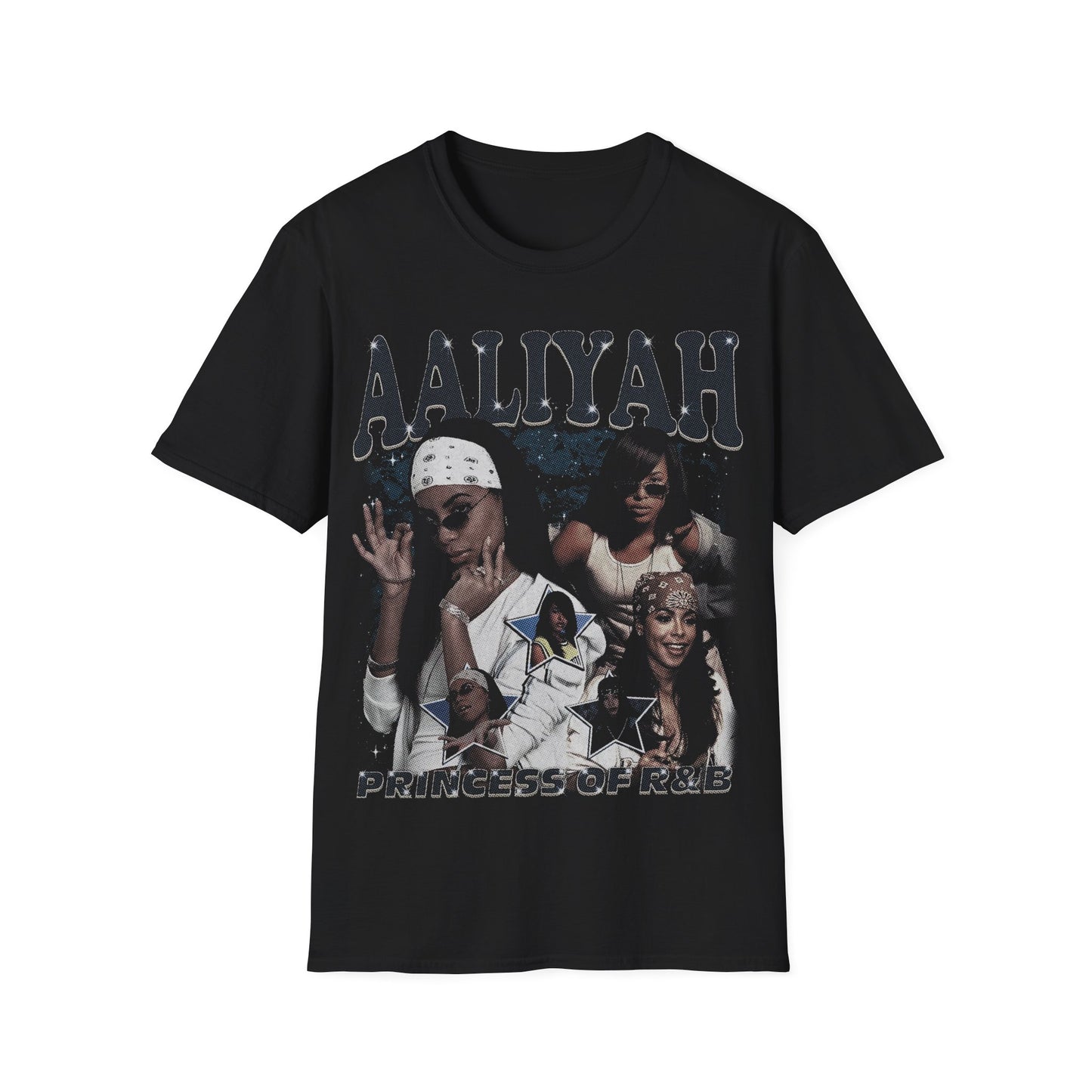 Vintage 90s Rap Bootleg Style T-Shirt, AALIYAH Vintage Retro Rap Shirt Unisex Graphic Tee Shirt