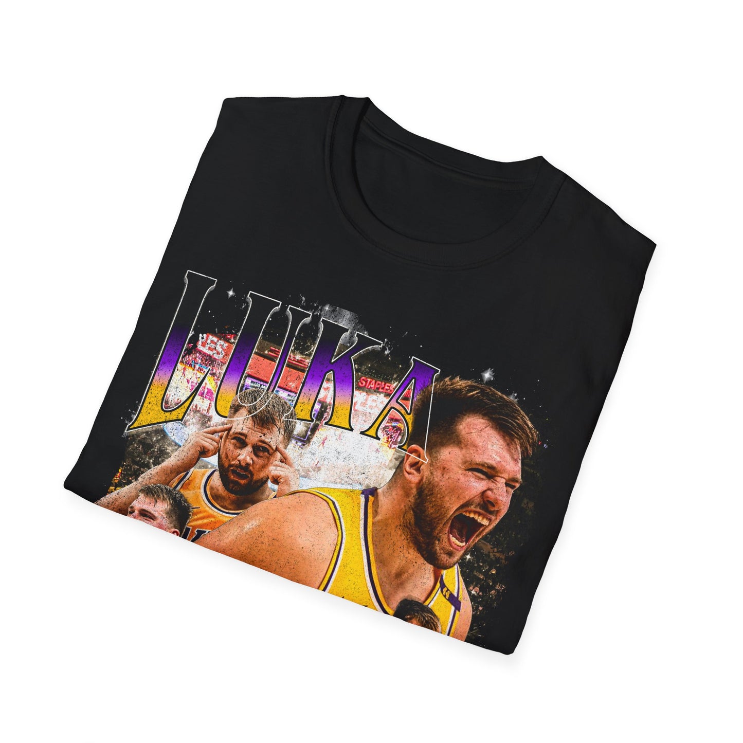 Vintage 90s Basketball Bootleg Style T-Shirt, LUKA DONCIC Retro Basketball Shirt Unisex Graphic Tee