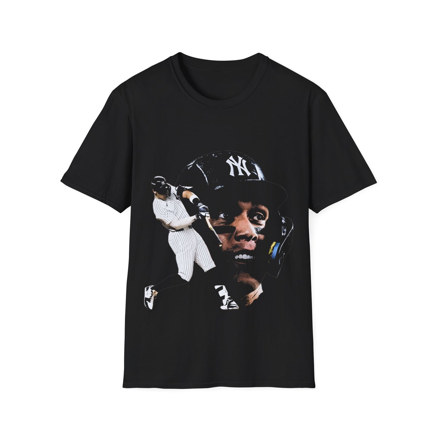 AARON JUDGE BIG FACE BASEBALL Unisex Softstyle T-Shirt