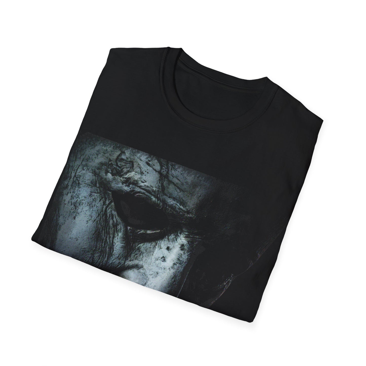 MICHAEL HALLOWEEN BIG FACE Unisex Softstyle T-Shirt