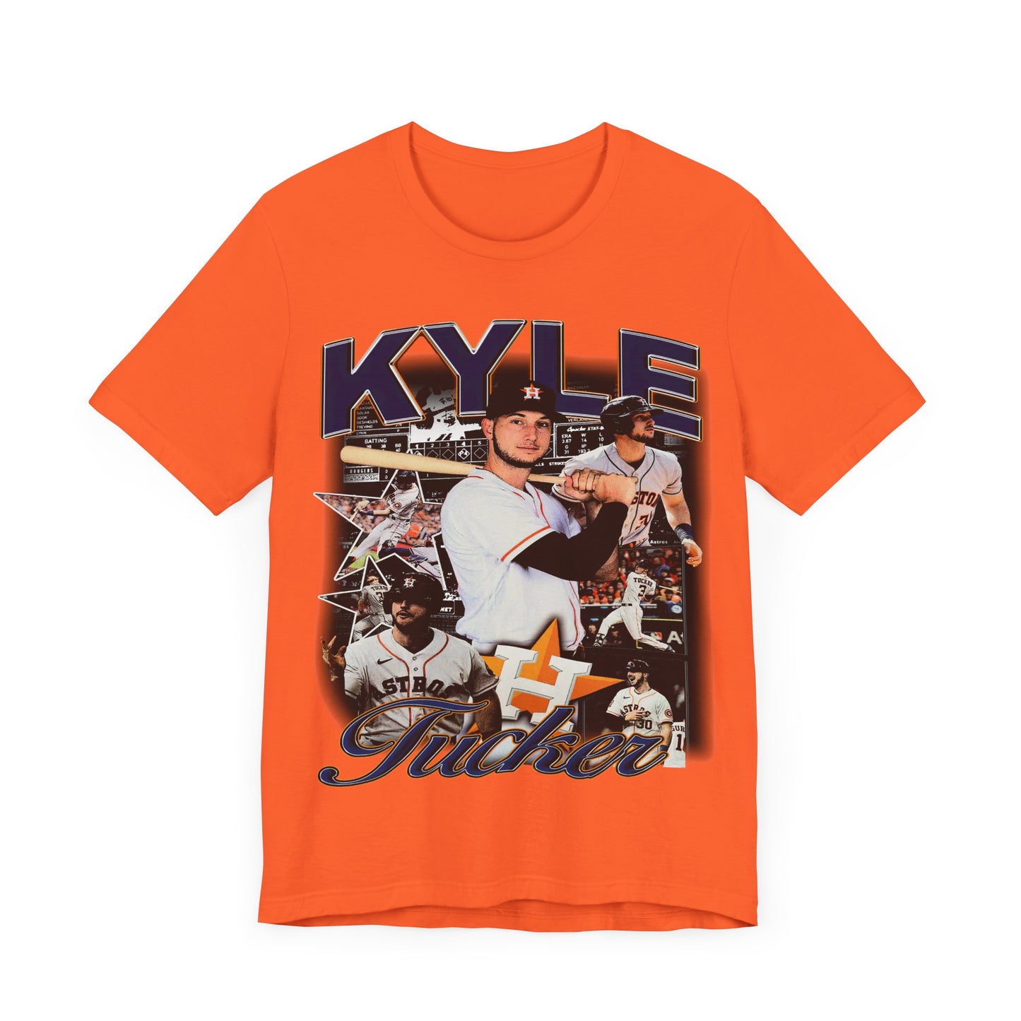 Vintage 90s Baseball Bootleg Style T-Shirt KYLE TUCKER 90s Unisex Graphic Tee