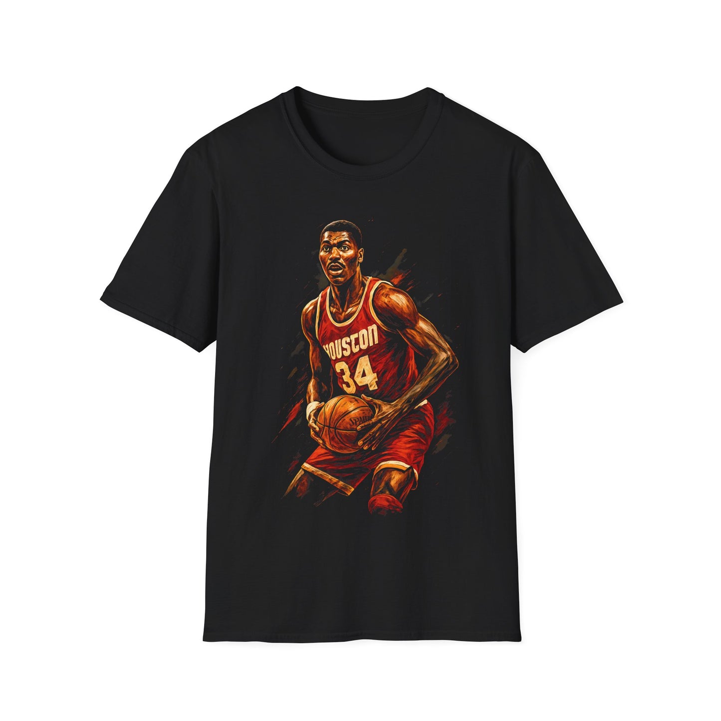 HAKEEM BASKETBALL LEGENDS Unisex Softstyle T-Shirt
