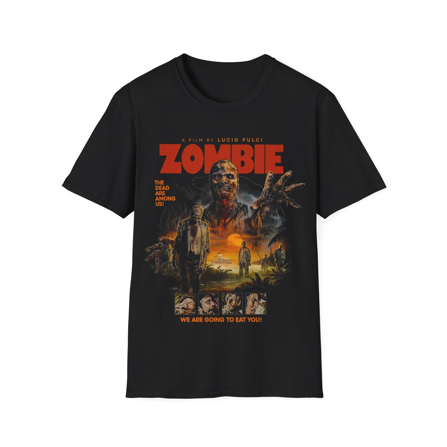 ZOMBIE CLASSIC POP CULTURE Unisex Softstyle T-Shirt
