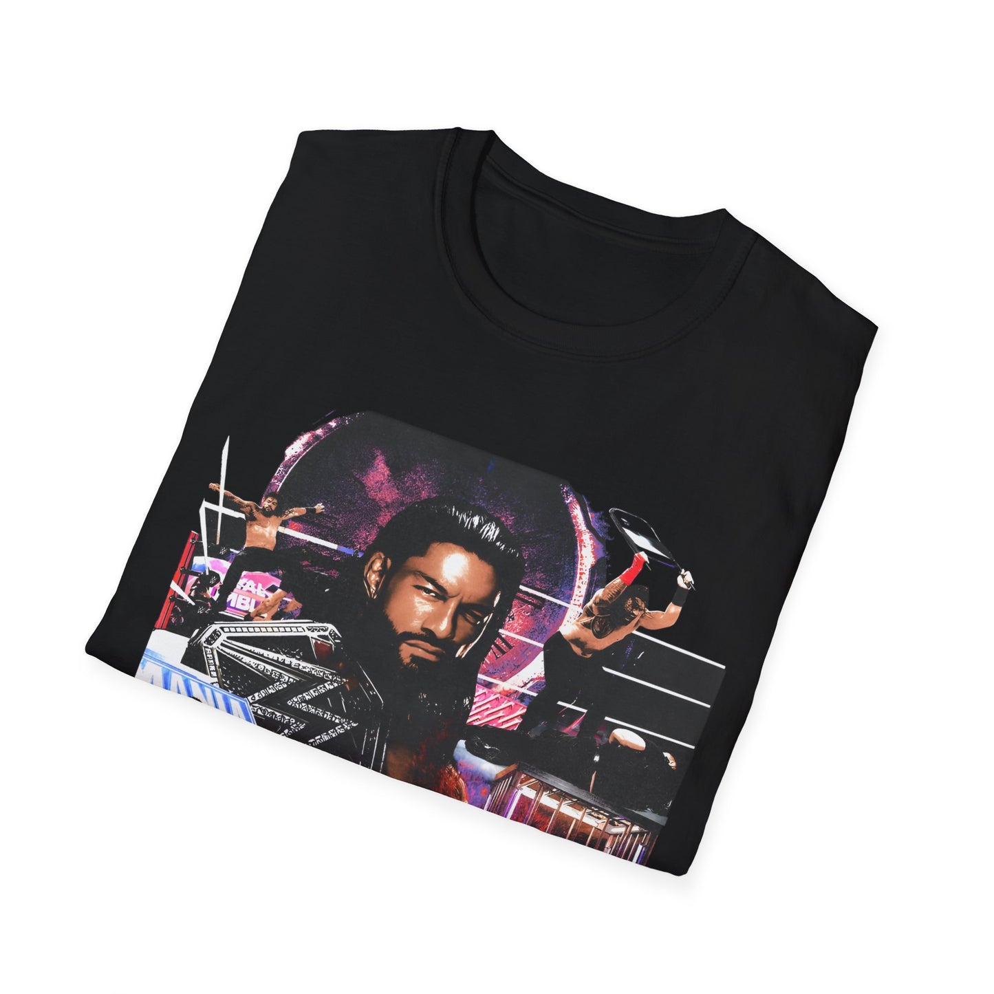 Vintage 90s Bootleg Style Wrestler ROMAN REIGNS HEAD OF THE TABLE Vintage Graphic Tee, Retro Wrestler Shirt Unisex Graphic Tee