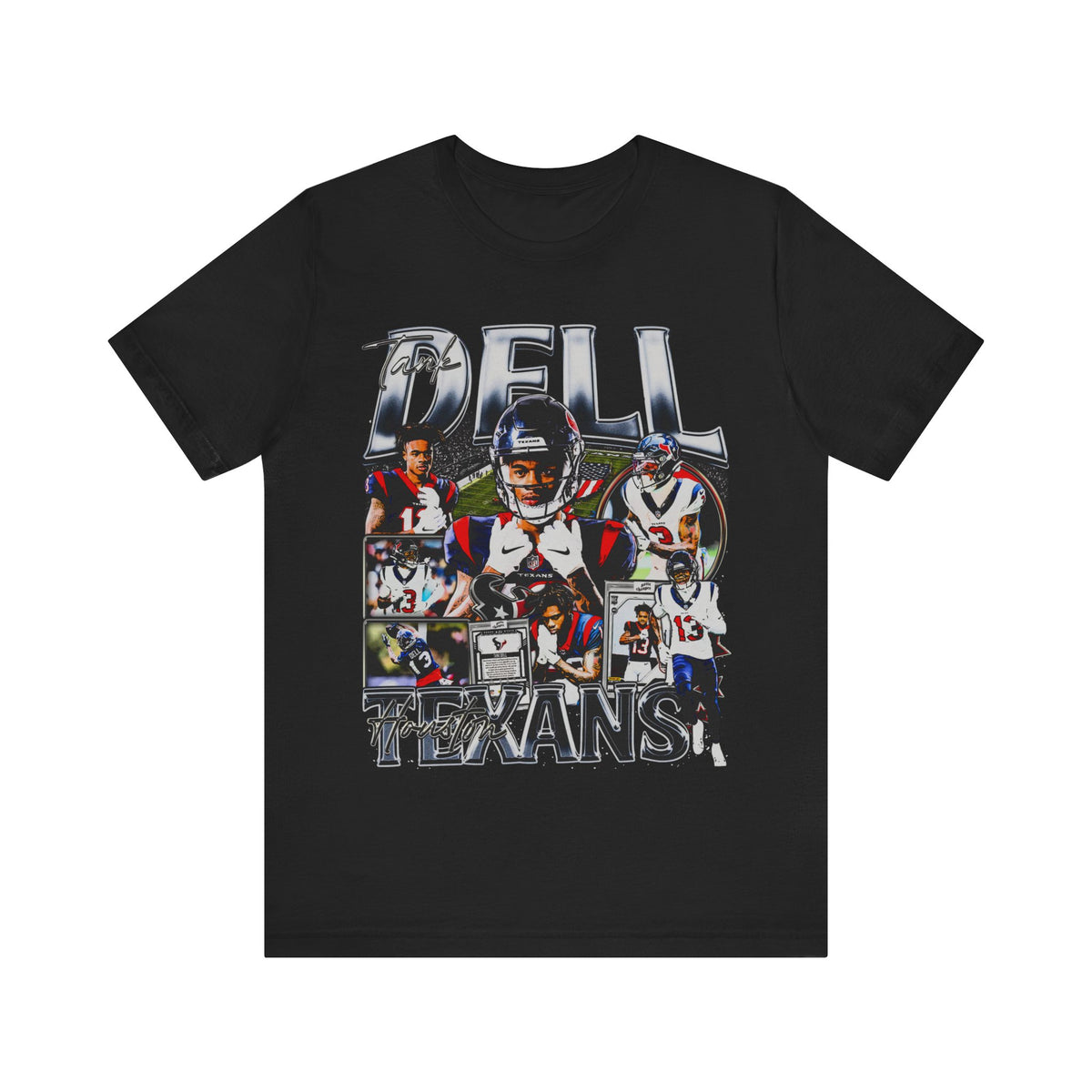 Vintage 90s Football Bootleg Style T-Shirt TANK DELL 90s Unisex Graphic Tee