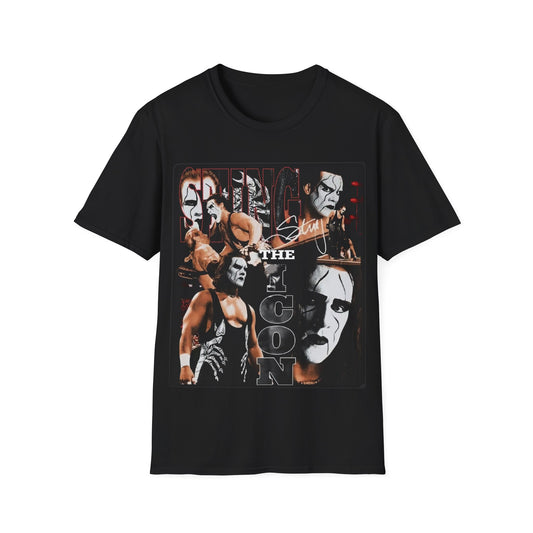 Vintage 90s Bootleg Style T-Shirt, Wrestler STING THE ICON Vintage Graphic Tee, Retro Wrestler Shirt Unisex Graphic Tee Shirt
