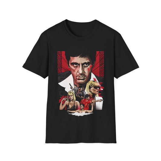 TONY MONTANA SCARFACE POP CULTURE Unisex Softstyle T-Shirt