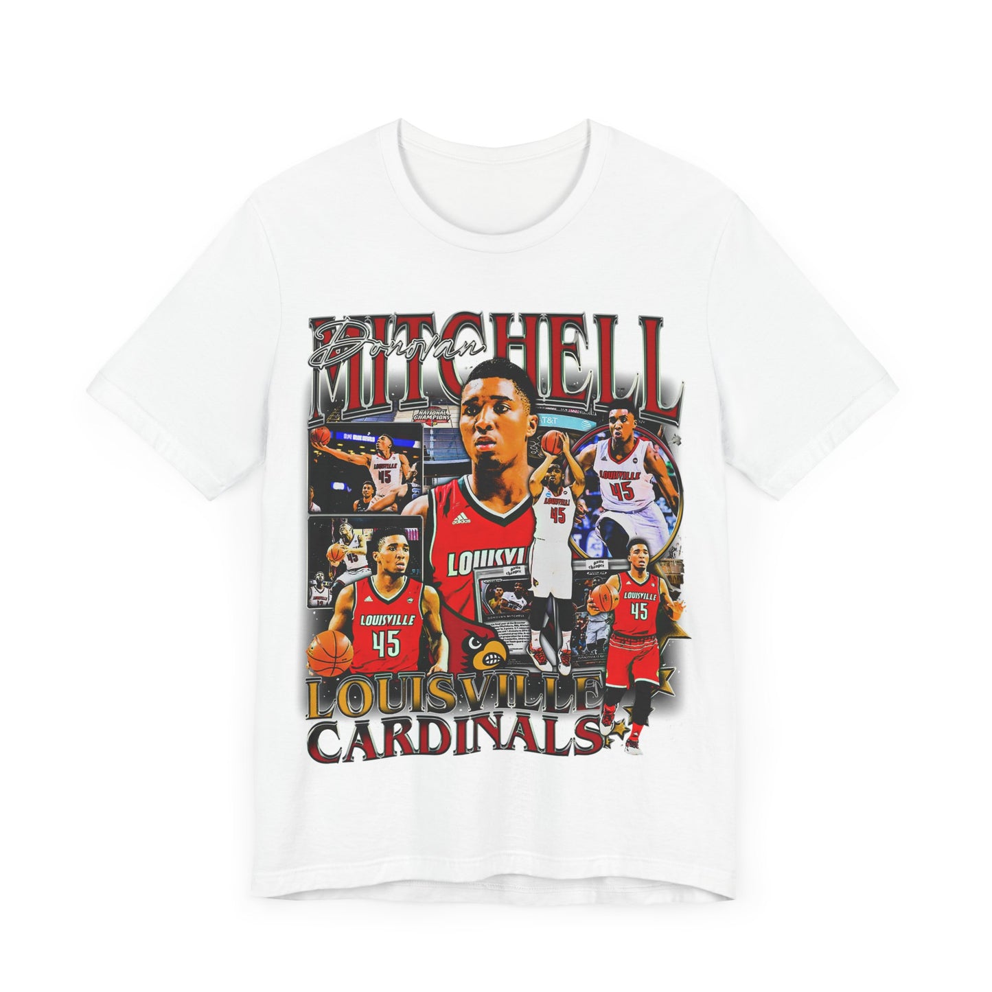Vintage 90s Basketball Bootleg Style TShirt DONOVAN MITCHELL Unisex Graphic Tee