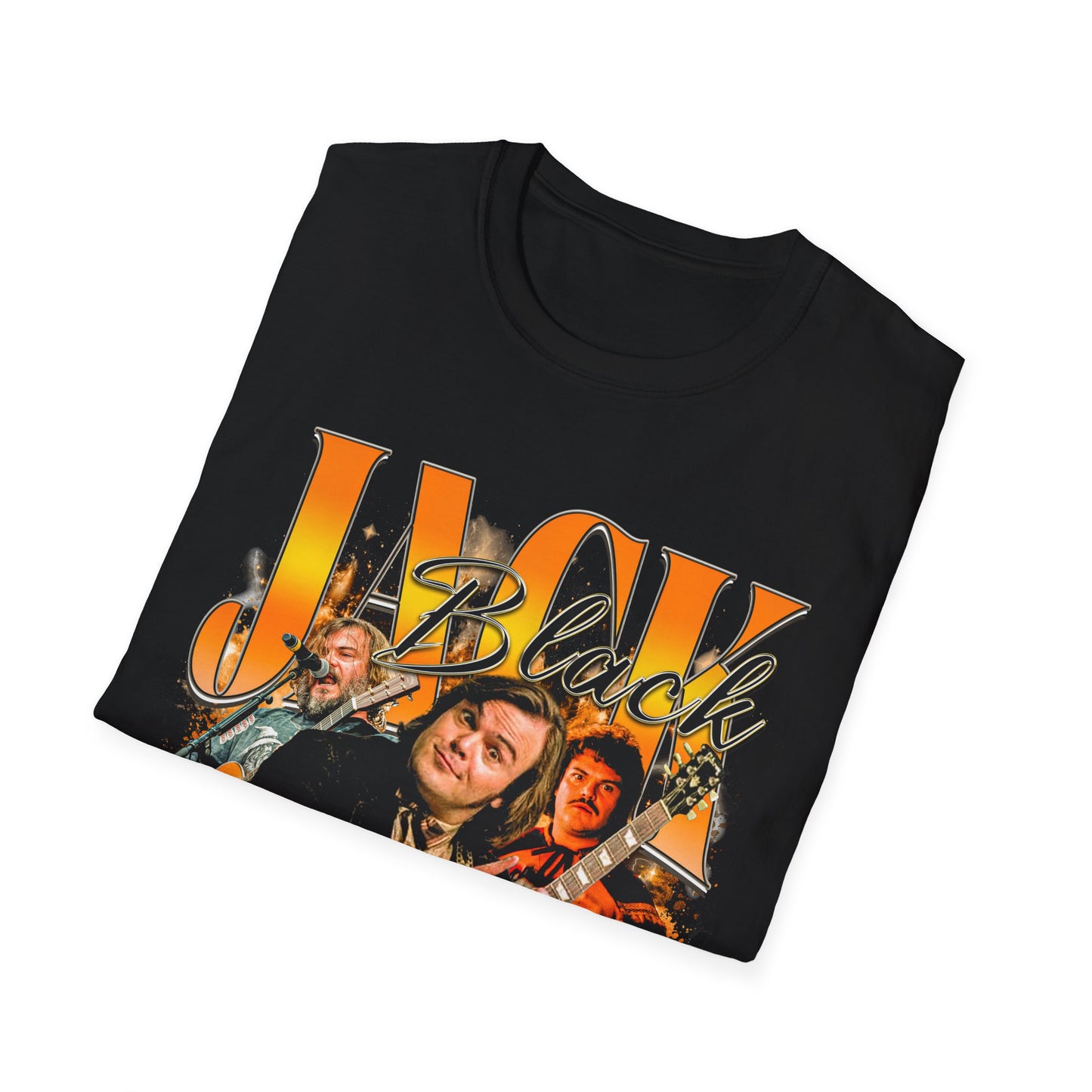 Vintage 90s POP Culture Bootleg Style T-Shirt, JACK BLACK Vintage Graphic Tee, Retro POP Culture Shirt Unisex Graphic Tee