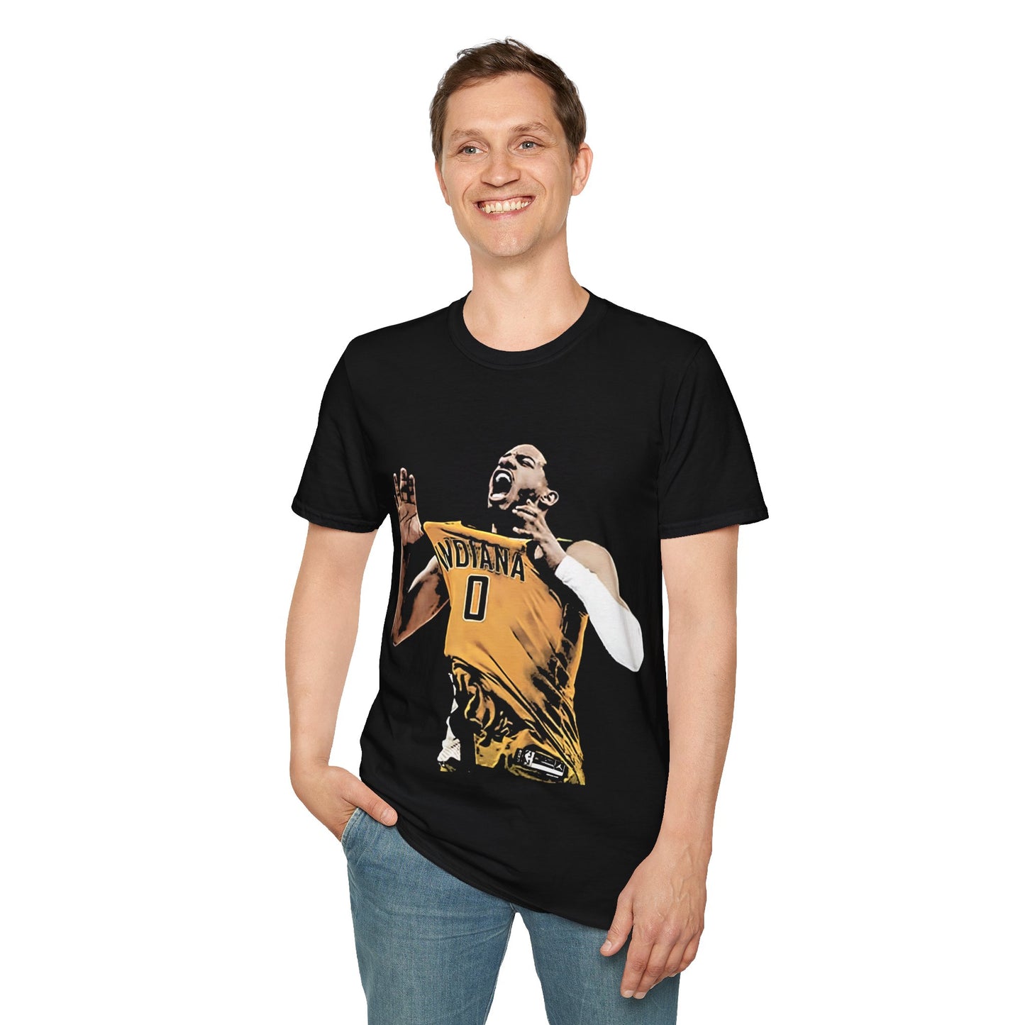 Vintage 90s Basketball Bootleg Style T-Shirt, TYRESE HALIBURTON Retro Basketball Shirt Unisex Graphic T SHIRT