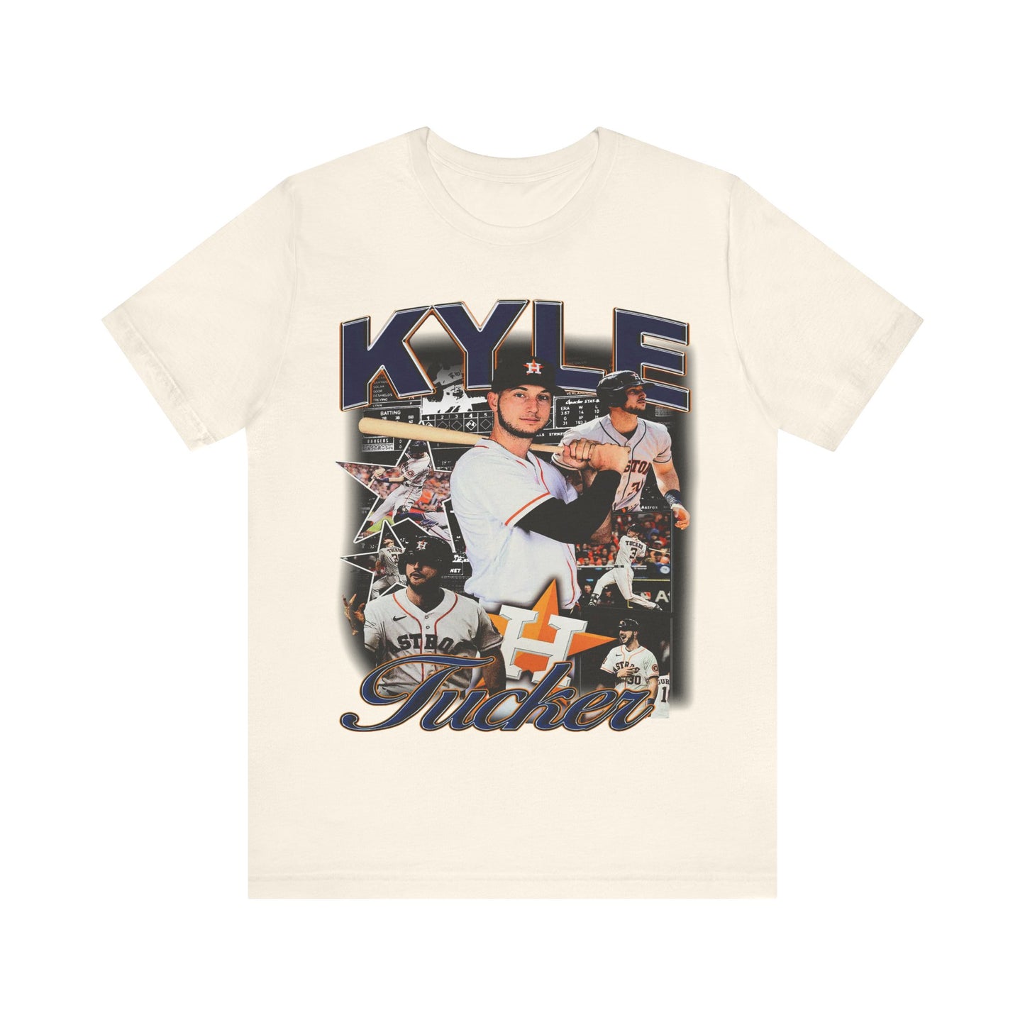 Vintage 90s Baseball Bootleg Style T-Shirt KYLE TUCKER 90s Unisex Graphic Tee