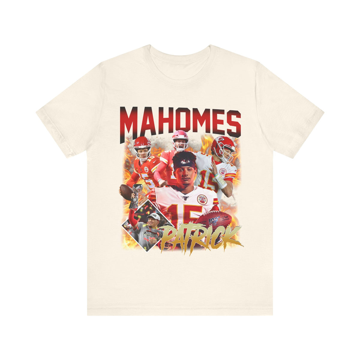 Vintage 90s Football Bootleg Style TShirt PATRICK MAHOMES Unisex Graphic Tee 90s