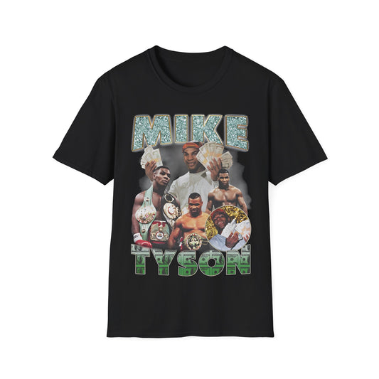 Vintage 90s Bootleg Style T-Shirt, Fighter MIKE TYSON MONEY MIKE Vintage Graphic Tee, Retro Fighter Shirt Unisex Graphic Tee Shirt