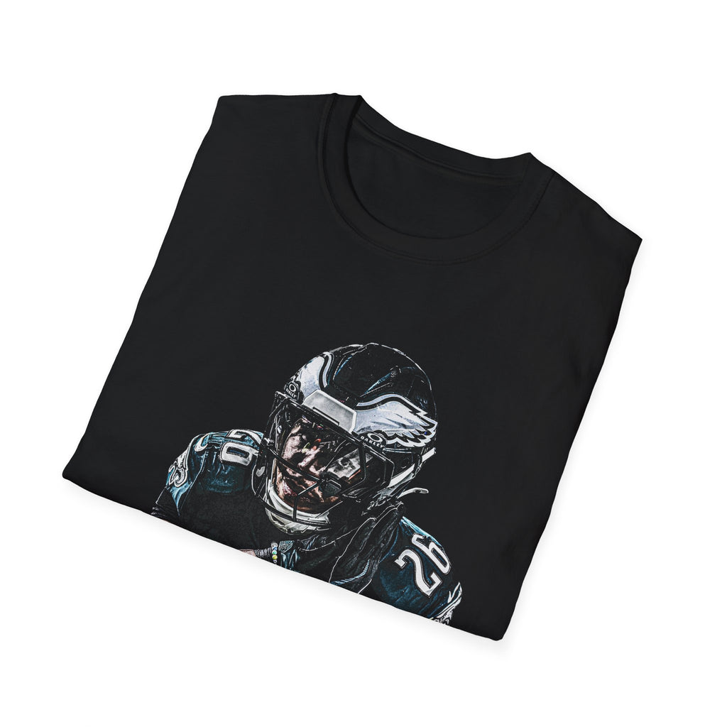 Vintage 90s Football Bootleg Style T-Shirt, SAQUON NIGHT NIGHT Vintage Retro Football Shirt Unisex Graphic Tee Shirt
