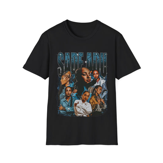 Vintage 90s Rap Bootleg Style T-Shirt, SADE ADU Vintage Graphic Tee, Retro Rap Shirt Unisex Graphic Tee Shirt
