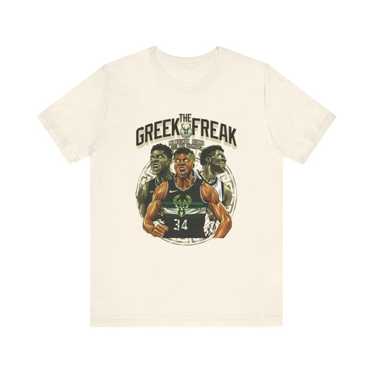 GIANNIS GREEK FREAK Unisex Jersey Short Sleeve Tee