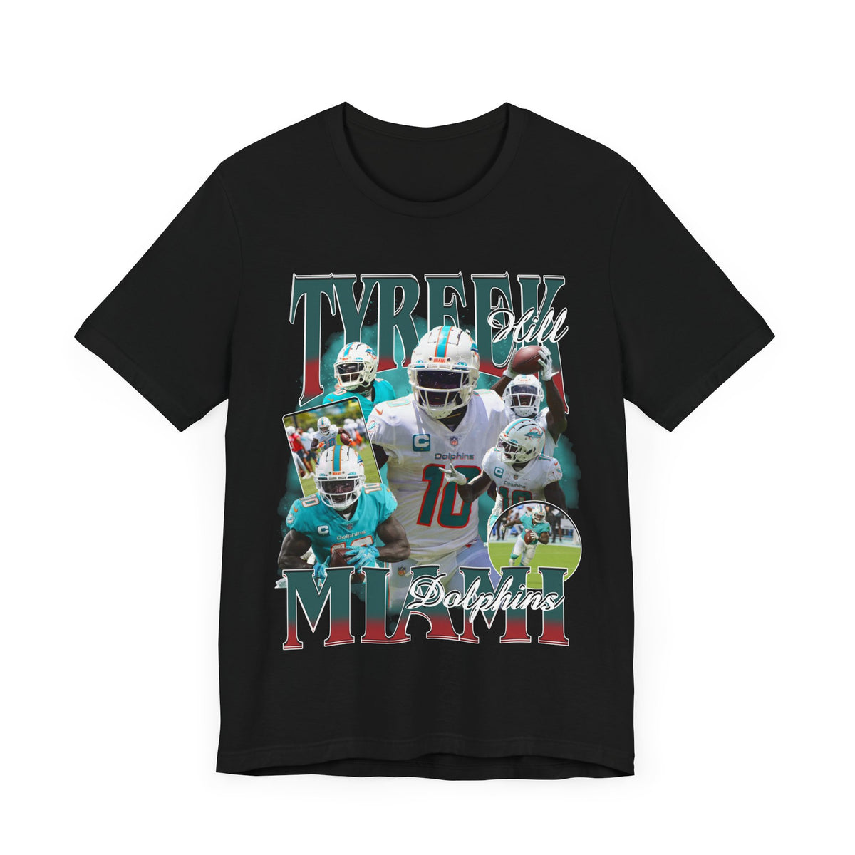 Vintage 90s Football Bootleg Style TShirt TYREEK HILL Unisex Graphic Tee Shirt