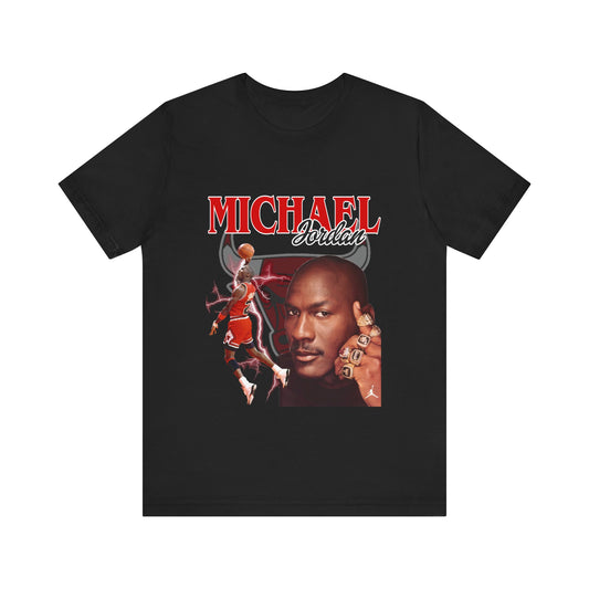 JORDAN MICHAEL VINTAGE Unisex Jersey Short Sleeve Tee