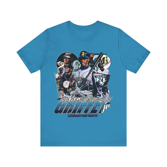 Vintage 90s Baseball Bootleg Style T-Shirt KEN GRIFFEY JR Unisex Graphic Tee