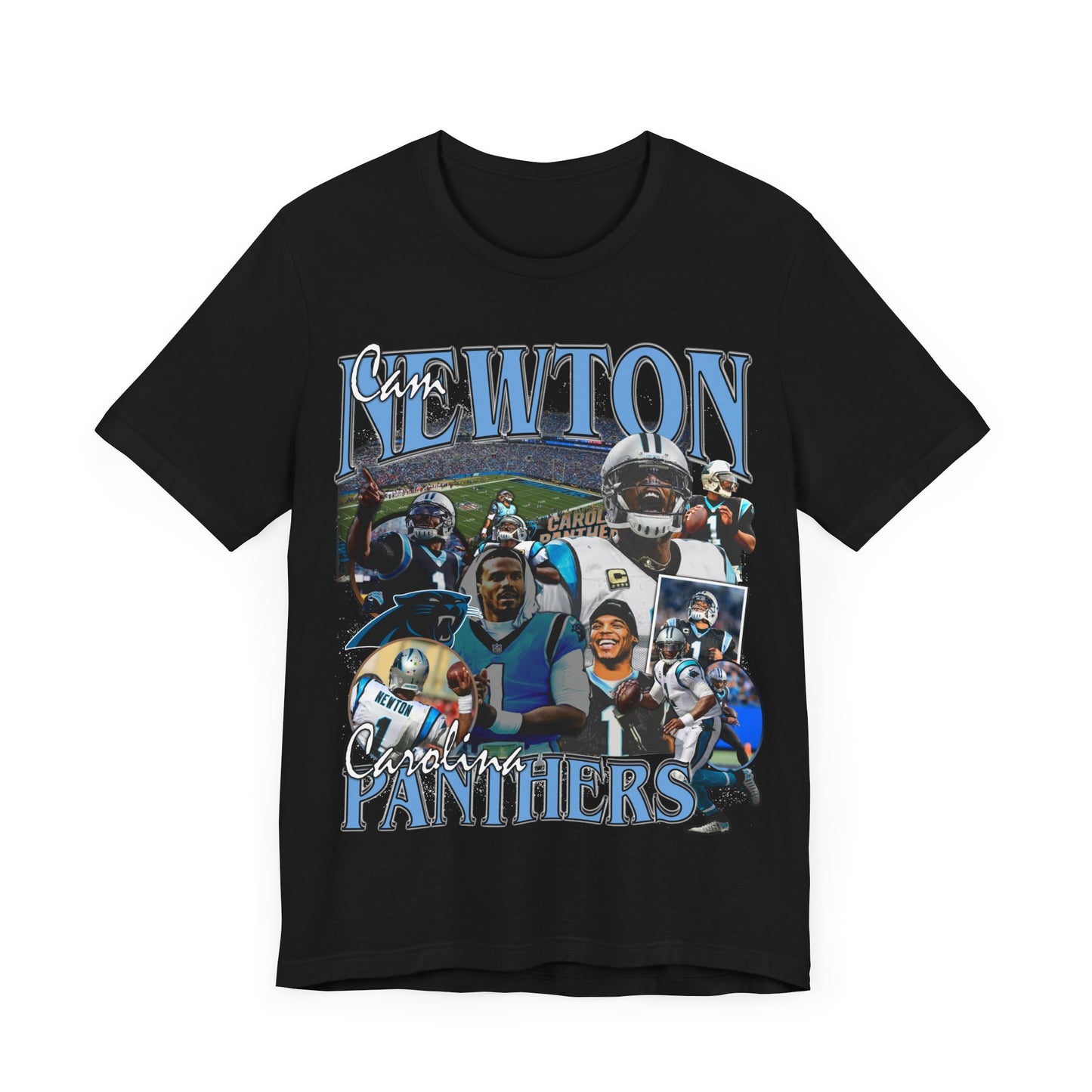 Vintage 90s Football Bootleg Style T-Shirt CAM NEWTON Unisex Graphic Tee Shirt