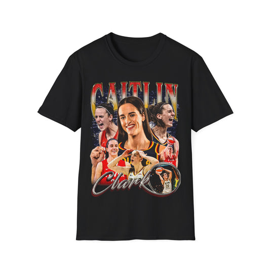 Vintage 90s Basketball Bootleg Style T-Shirt, CAITLIN CLARK Retro Basketball Shirt Unisex Graphic Tee