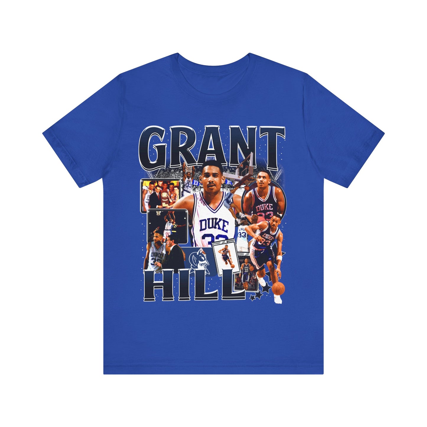 Vintage 90s Basketball Bootleg Style TShirt GRANT HILL Retro Unisex Graphic Tee