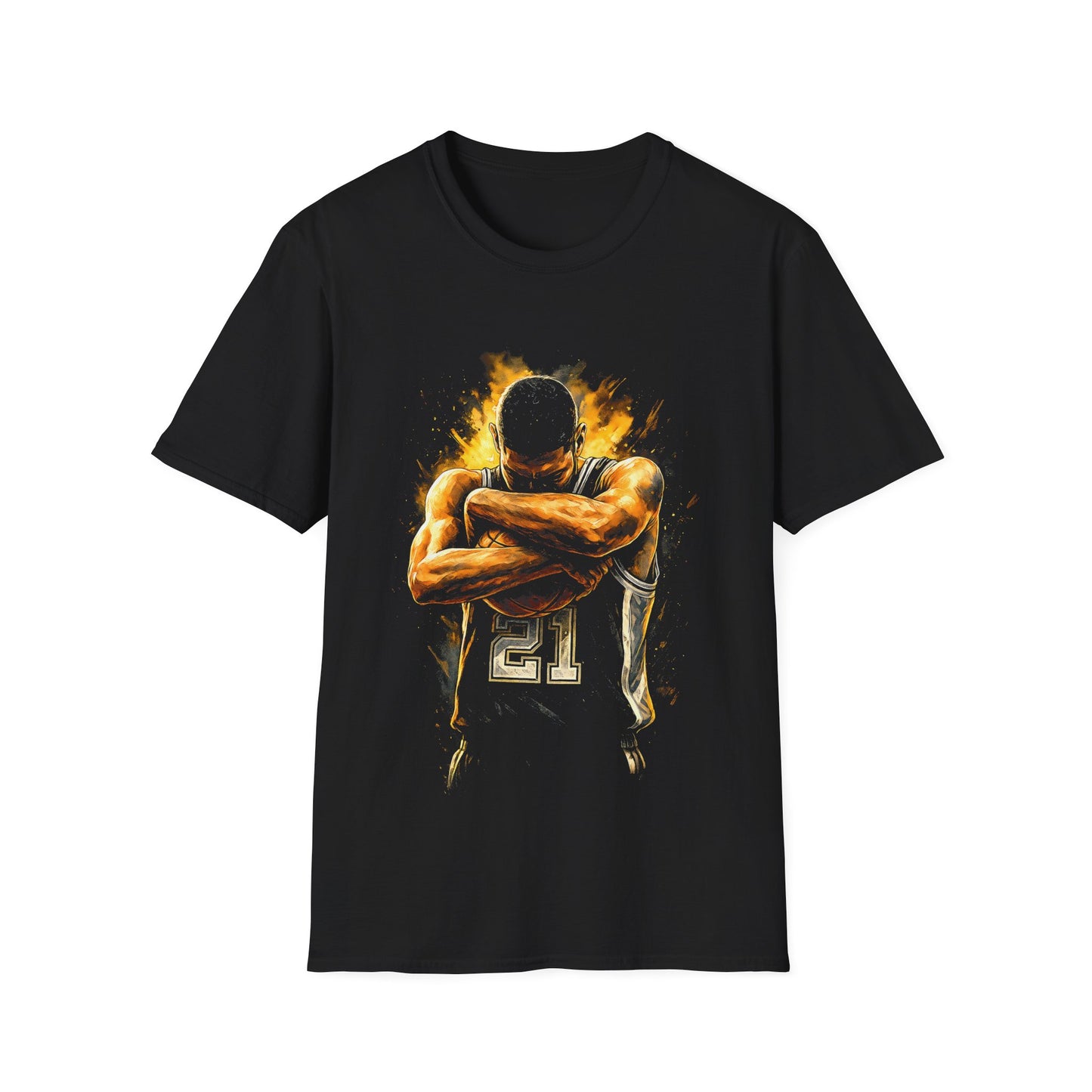 TIM BASKETBALL LEGENDS Unisex Softstyle T-Shirt