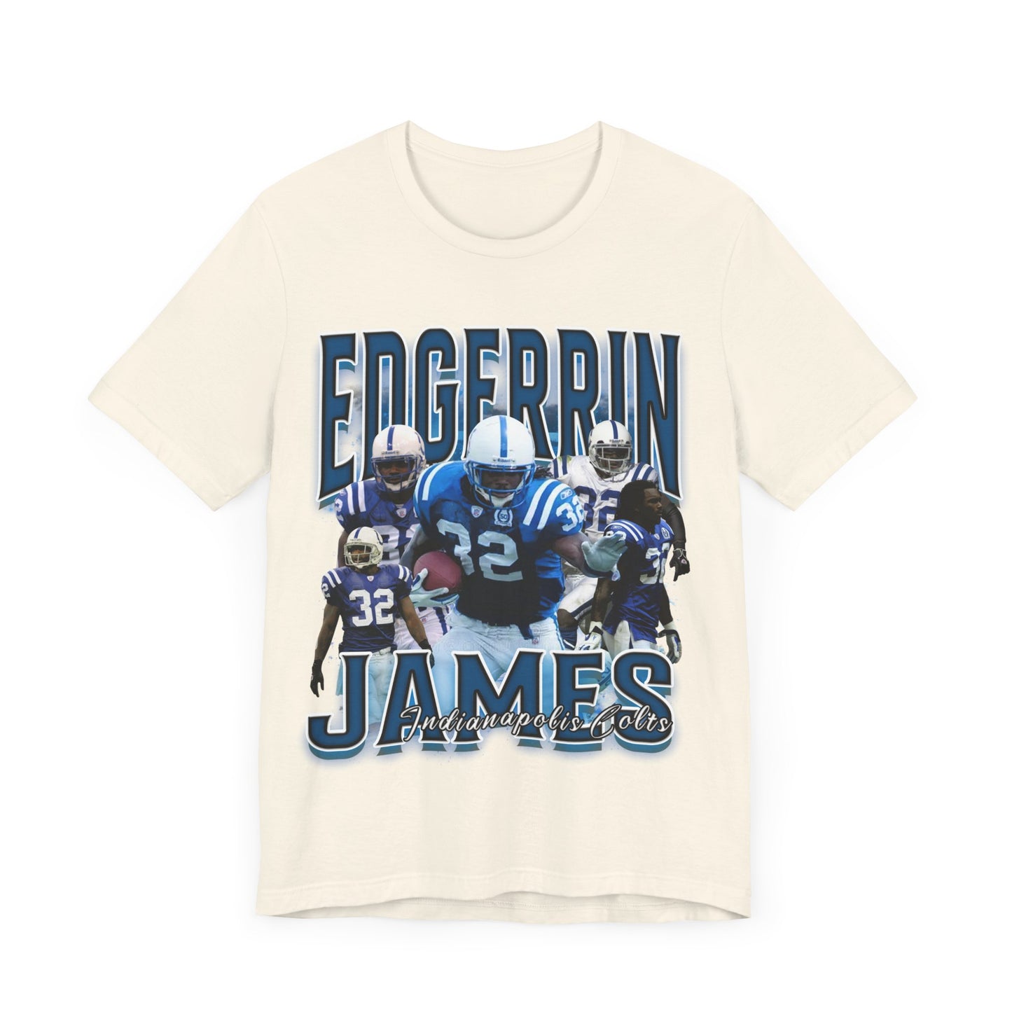 Vintage 90s Football Bootleg Style T-Shirt EDGERRIN JAMES 90s Unisex Graphic Tee