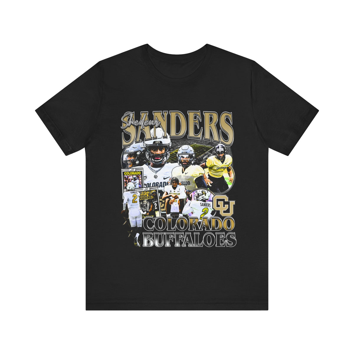 Vintage 90s Football Bootleg Style T-Shirt SHEDEUR SANDERS Unisex Graphic Tee