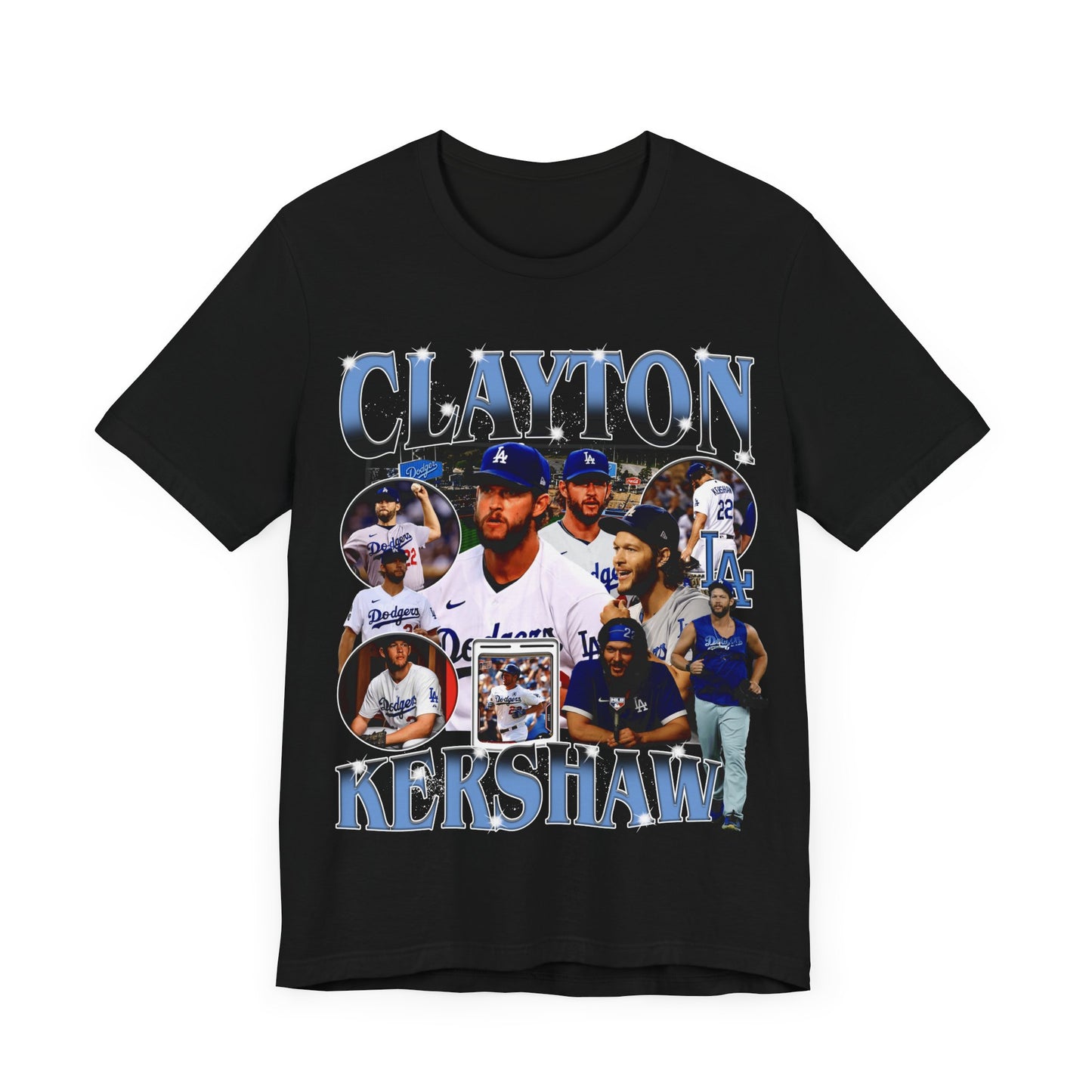 Vintage 90s Baseball Bootleg Style T-Shirt CLAYTON KERSHAW 90s Unisex Tee