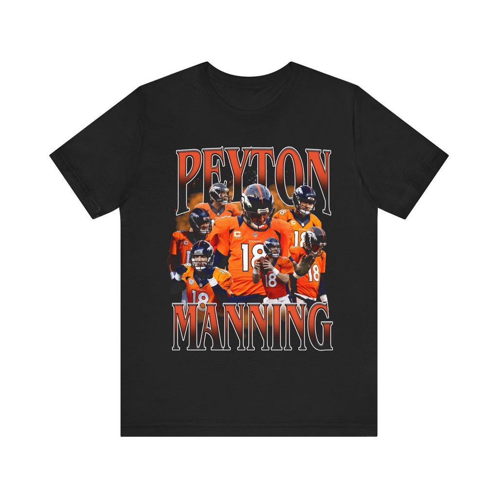 Vintage 90s Football Bootleg Style T-Shirt PEYTON MANNING Unisex Tee Shirt