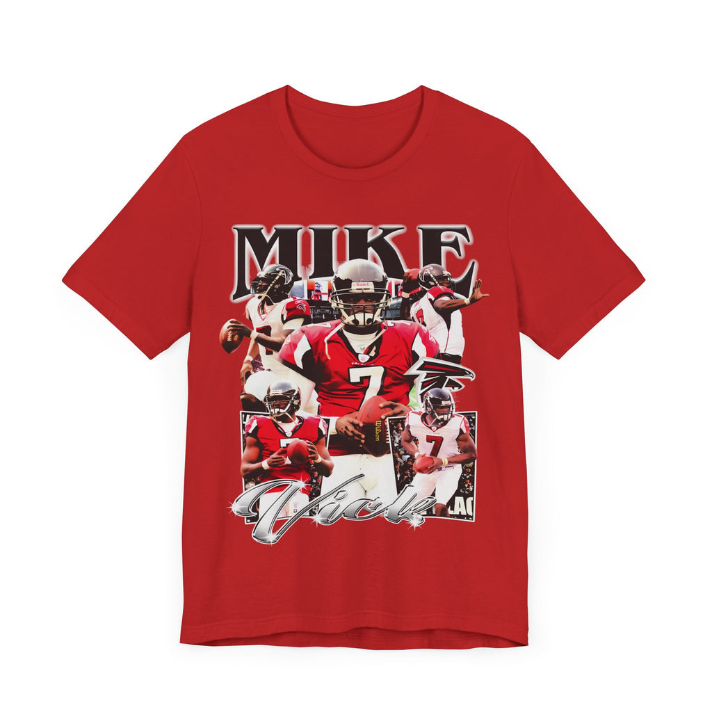Vintage 90s Football Bootleg Style T-Shirt MIKE VICK Unisex Graphic Tee Shirt