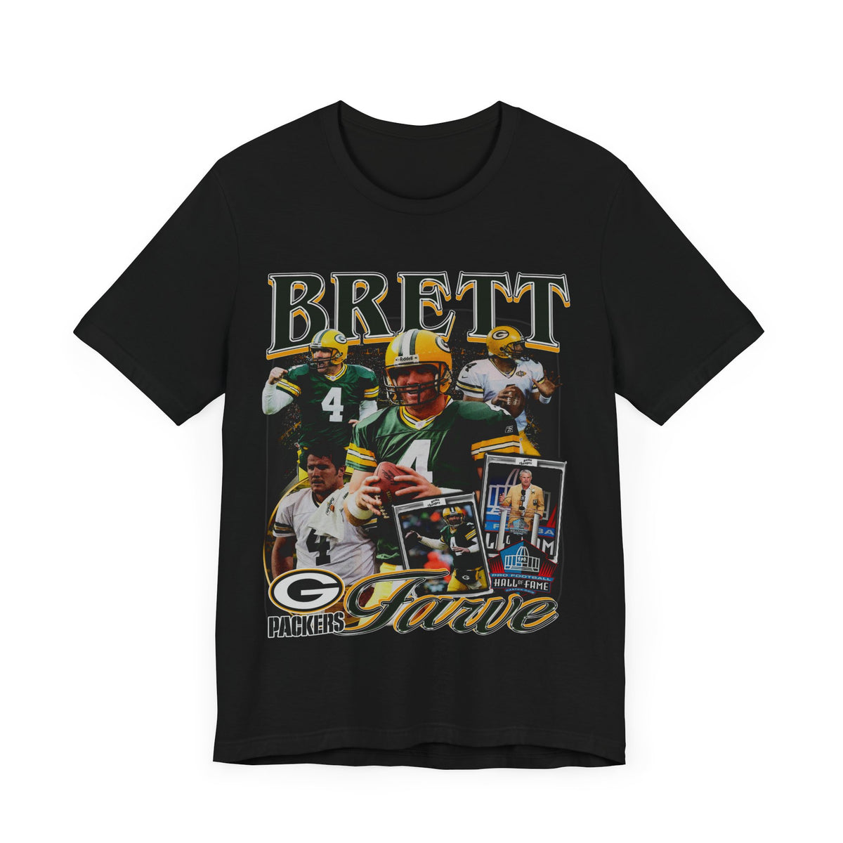 Vintage 90s Football Bootleg Style T-Shirt BRETT FAVRE Unisex Graphic Tee Shirt