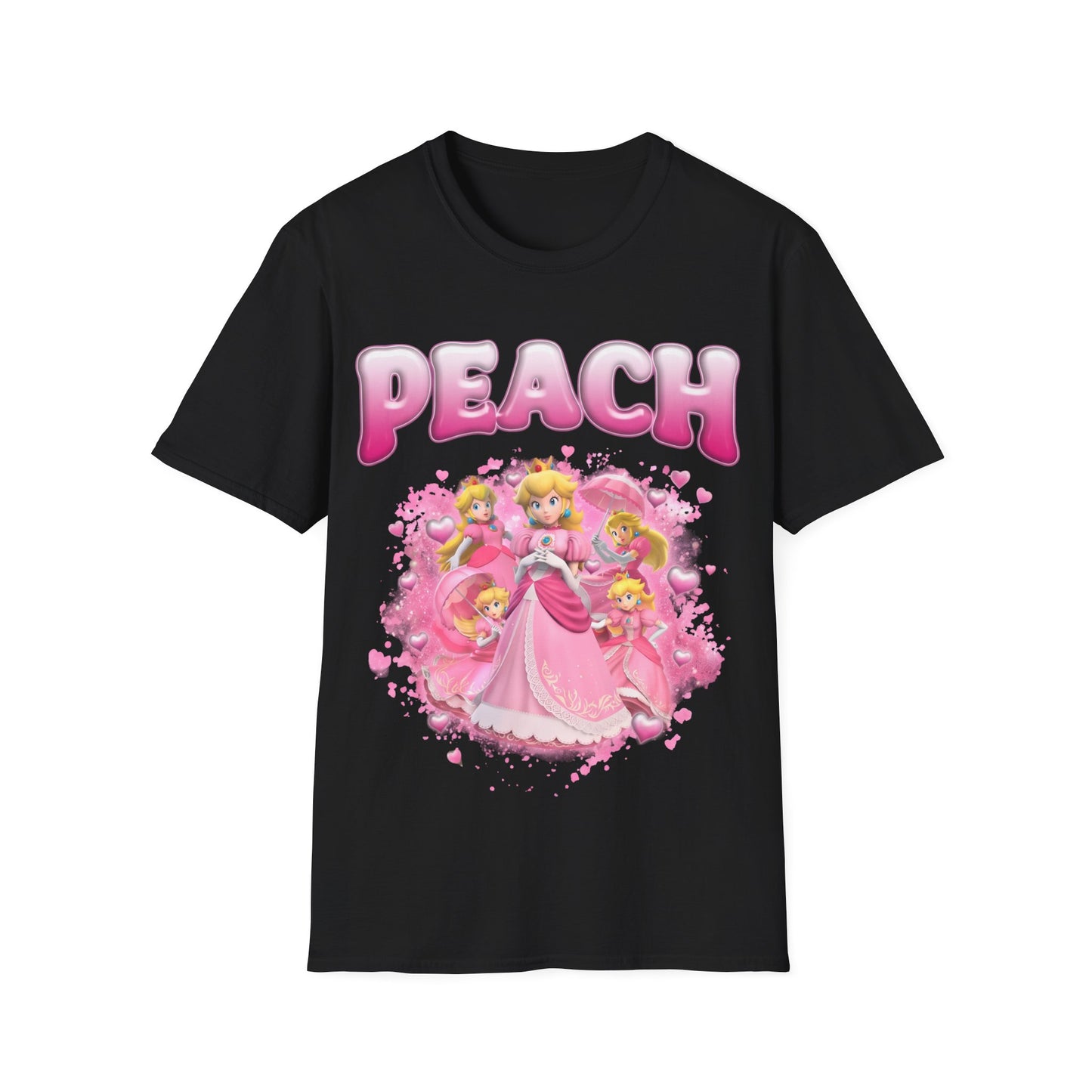POP CULTURE LEGENDS PEACH Unisex Softstyle T-Shirt