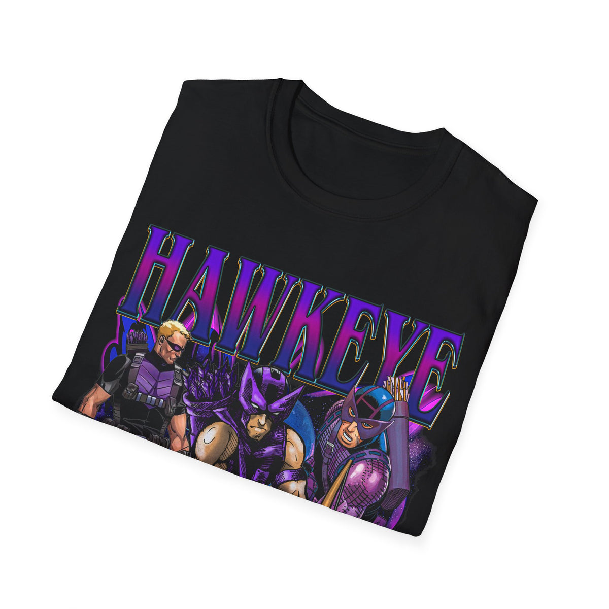 Vintage 90s Superheroes Bootleg Style T-Shirt, HAWKEYE Graphic Tee, Retro Superheroes Shirt Unisex Graphic Tee