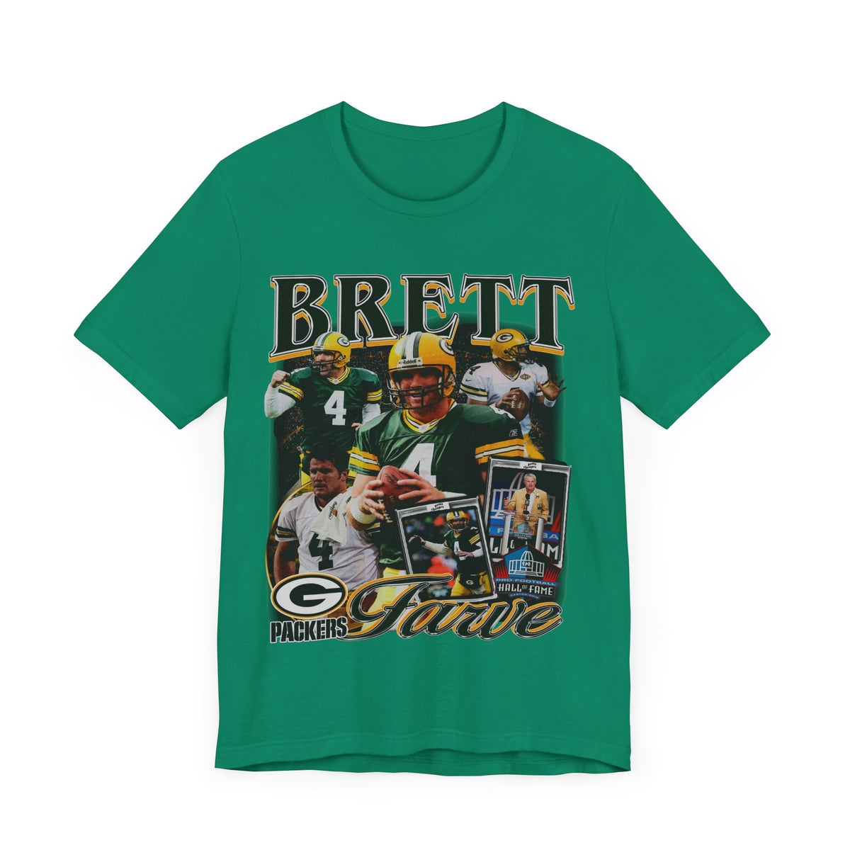Vintage 90s Football Bootleg Style T-Shirt BRETT FAVRE Unisex Graphic Tee Shirt