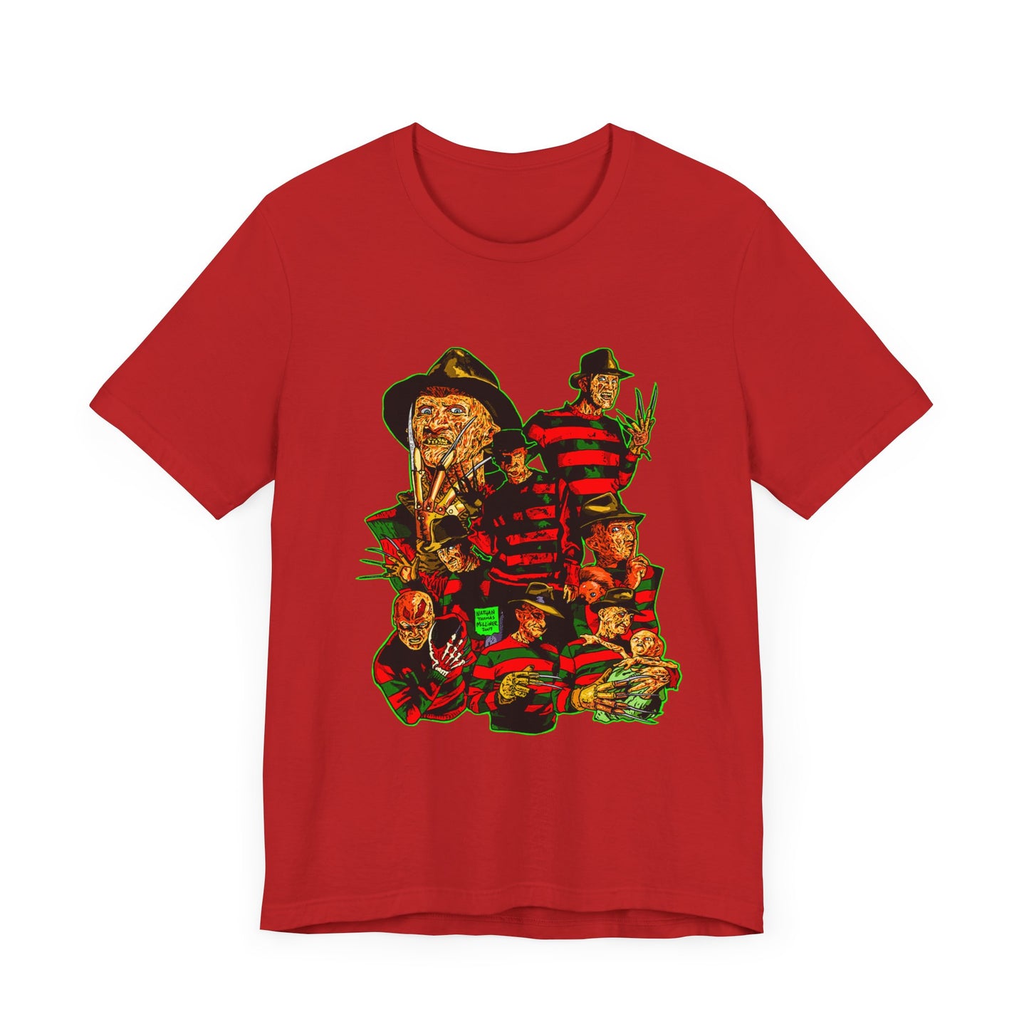 HALLOWEEN FREDDY RETRO Unisex Jersey Short Sleeve Tee