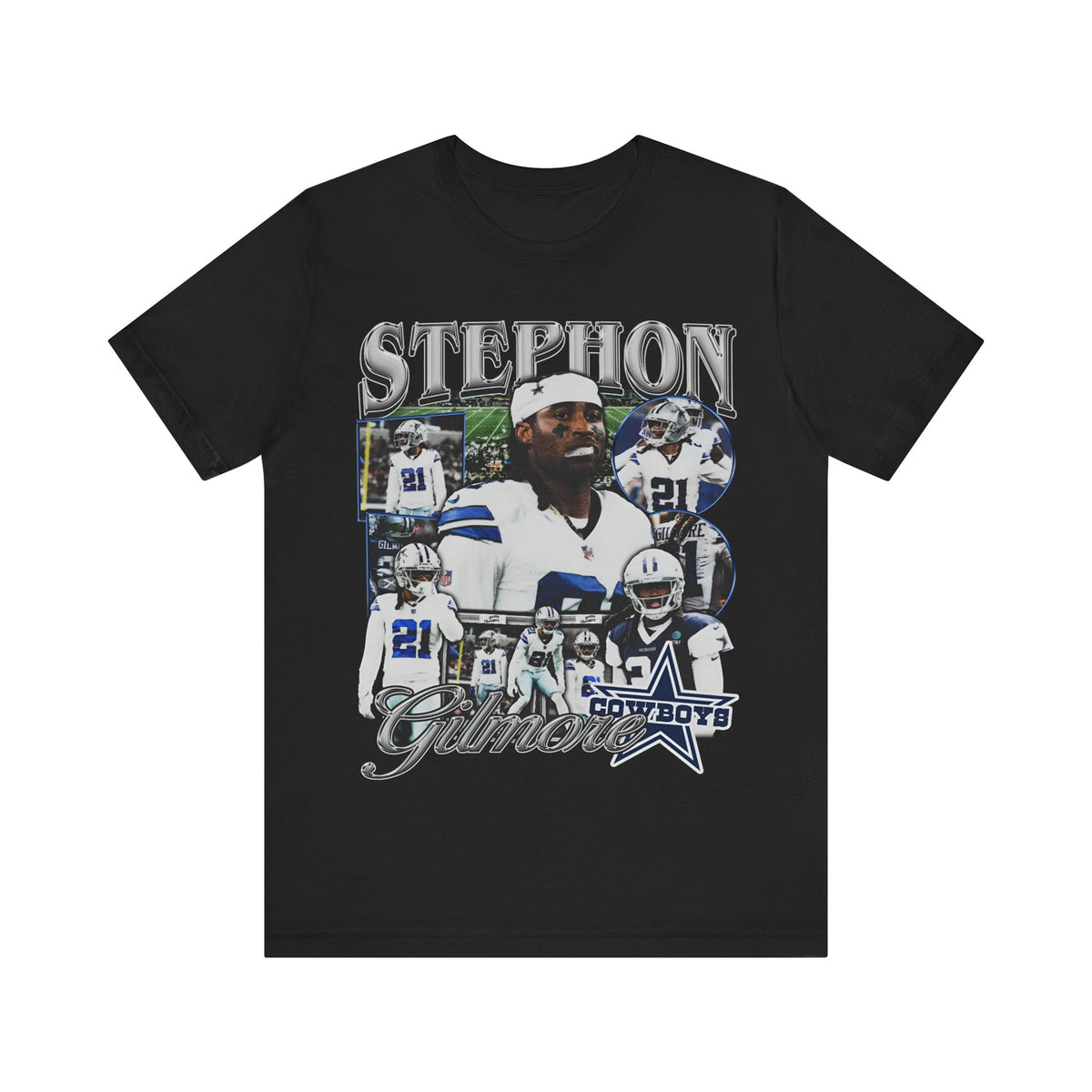 Vintage 90s Football Bootleg Style T-Shirt STEPHON GILMORE Unisex Graphic Tee