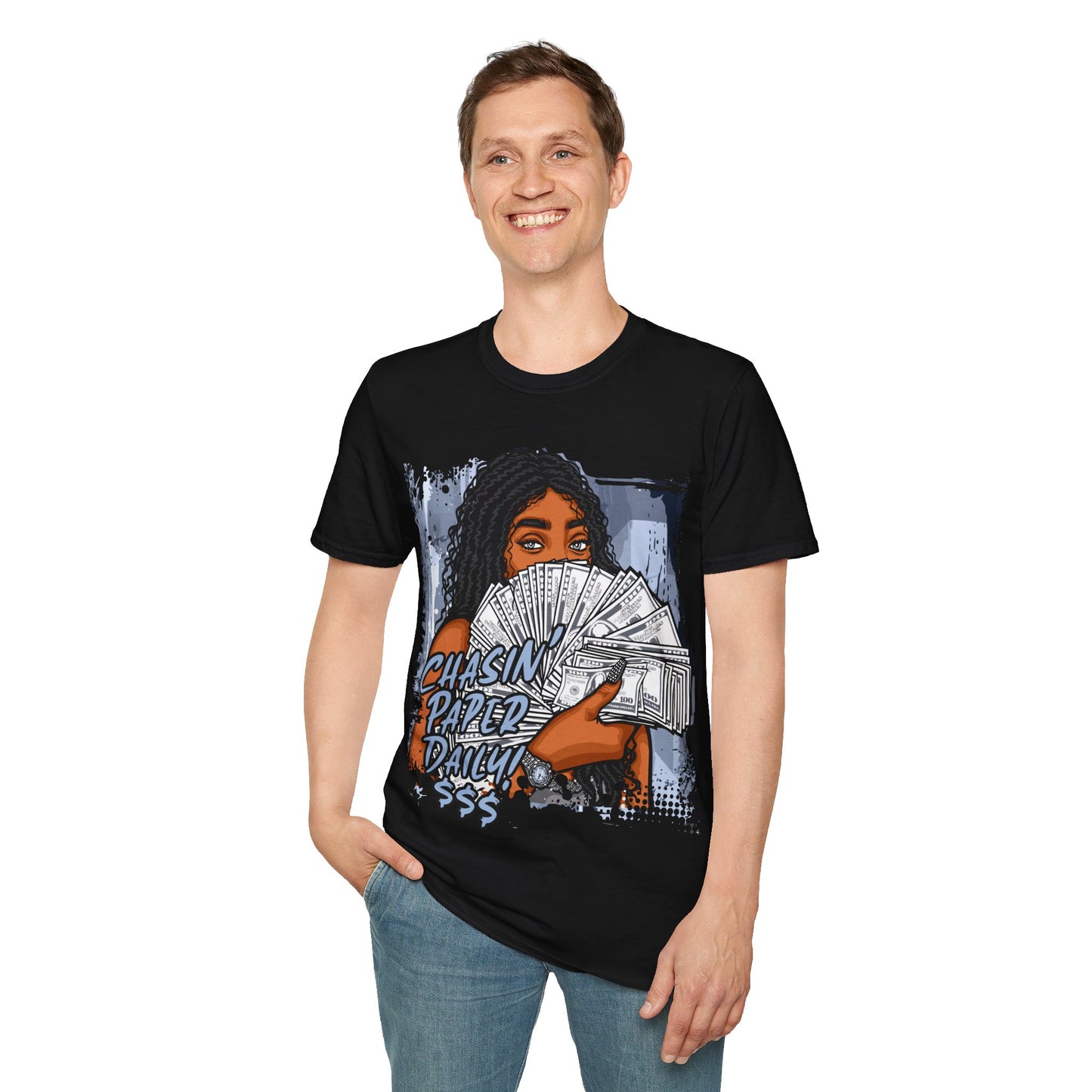 CHASING PAPER DAILY PREMIUM STREETWEAR Unisex Softstyle T-Shirt