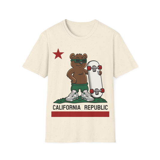 SB 4 CALIFORNIA REPUBLIC PREMIUM STREETWEAR Unisex Softstyle T-Shirt